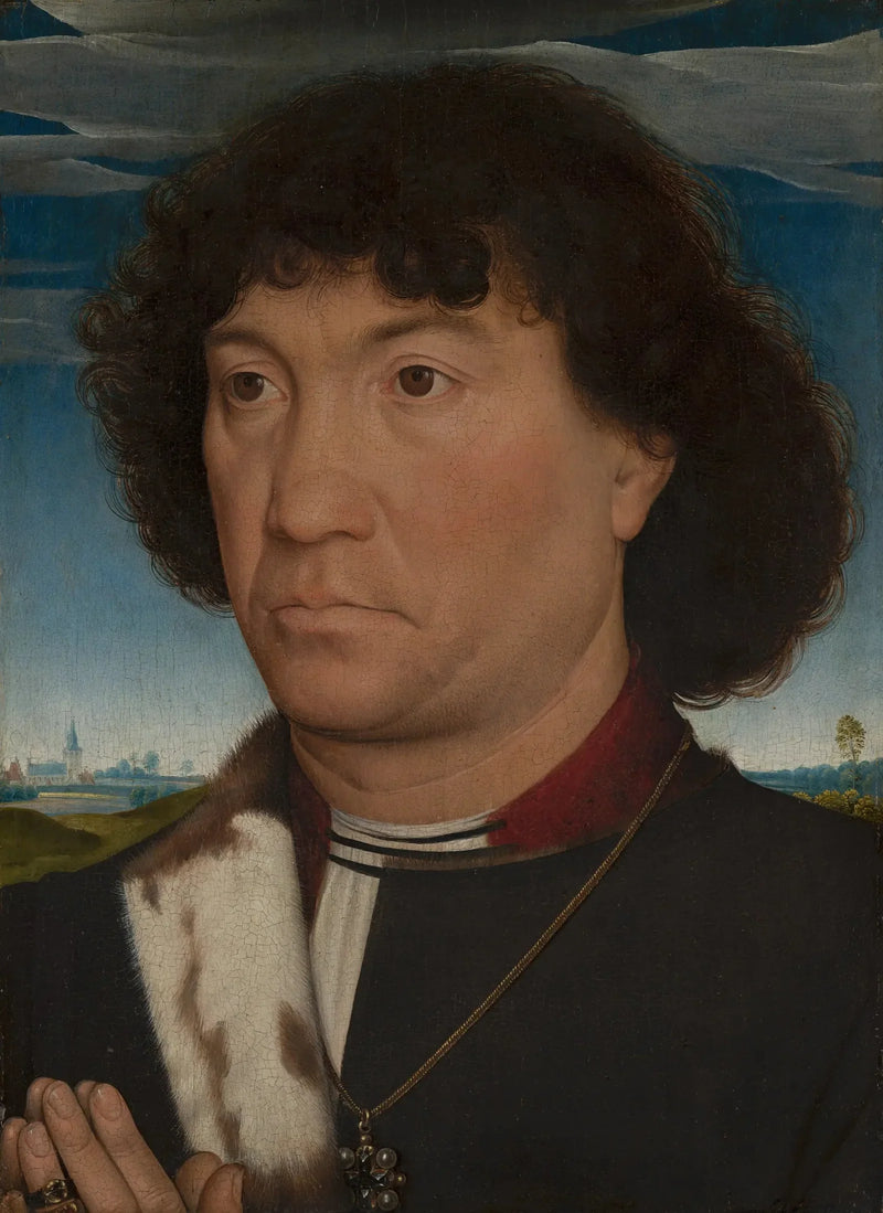 Portræt af en mand fra familien Lespinette - Hans Memling