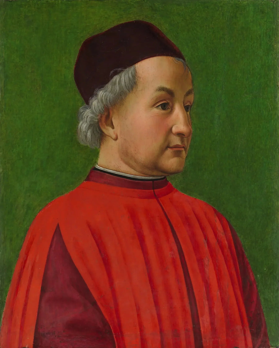 Portræt af en mand - Domenico Ghirlandaio