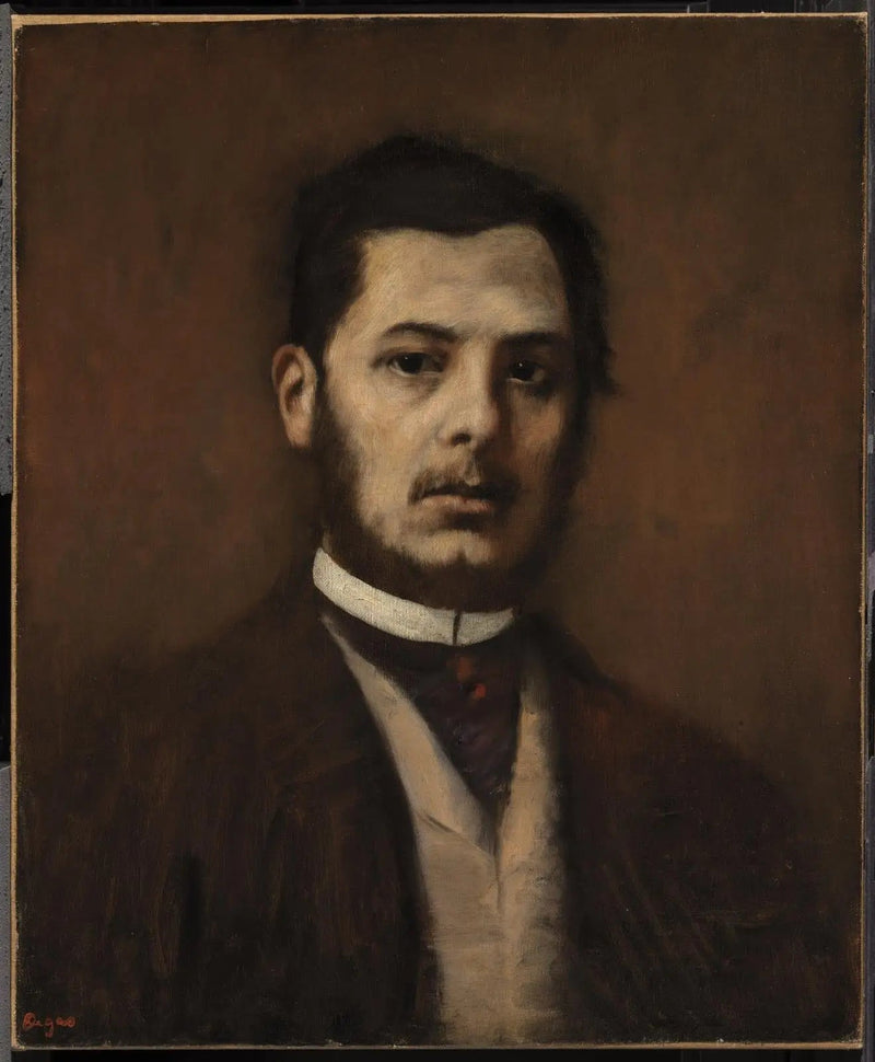 Portræt af en mand - Edgar Degas