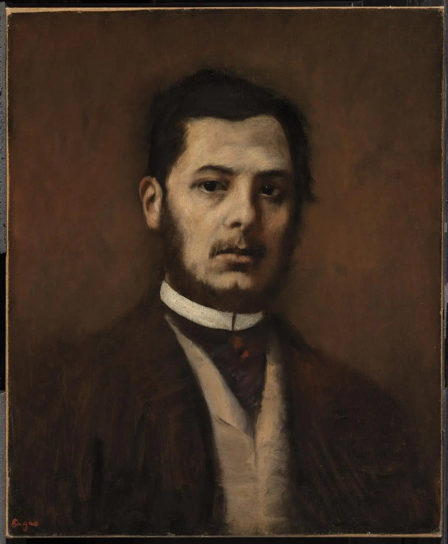 Portræt af en mand - Edgar Degas