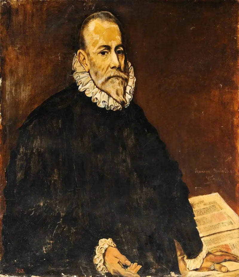 Portræt af en mand - El Greco