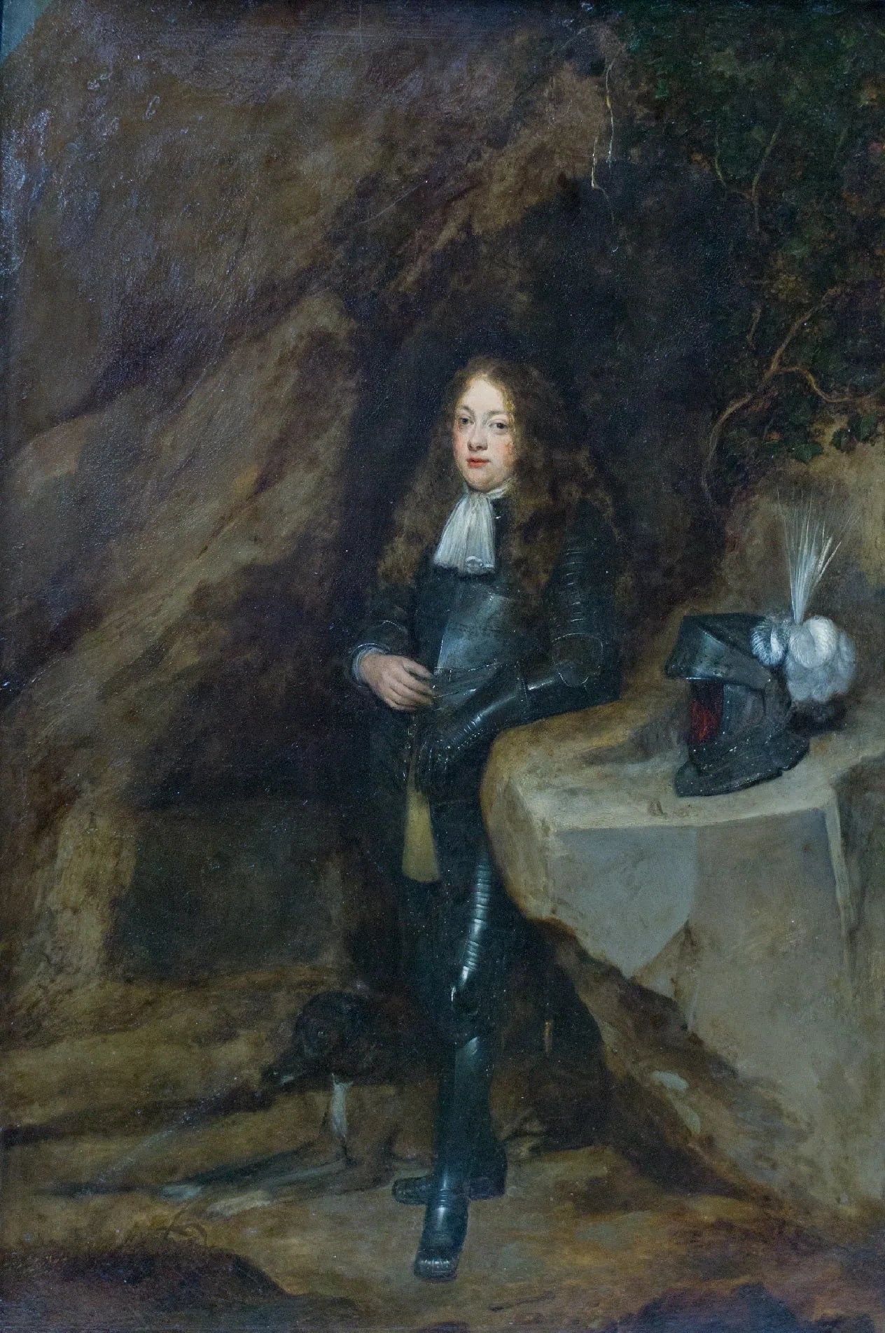 Portrait d'un homme en armure - Gerard ter Borch image 1 copie de tableau peinte à la main