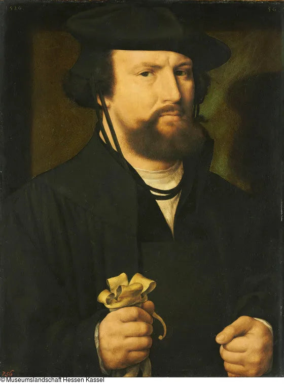 Portræt af en mand i brystbillede - Joos van Cleve