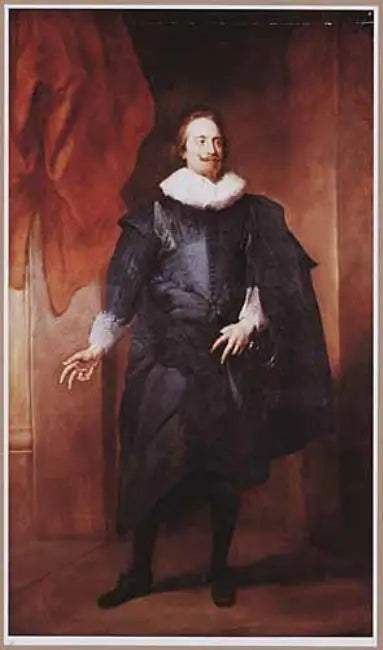 Portrait af en ukendt mand, 1630-1632 - Antoine van Dyck