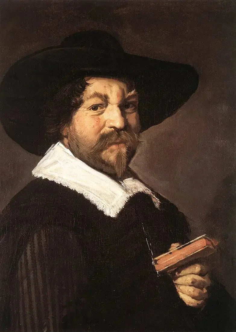 portræt af en ukendt mand - Frans Hals