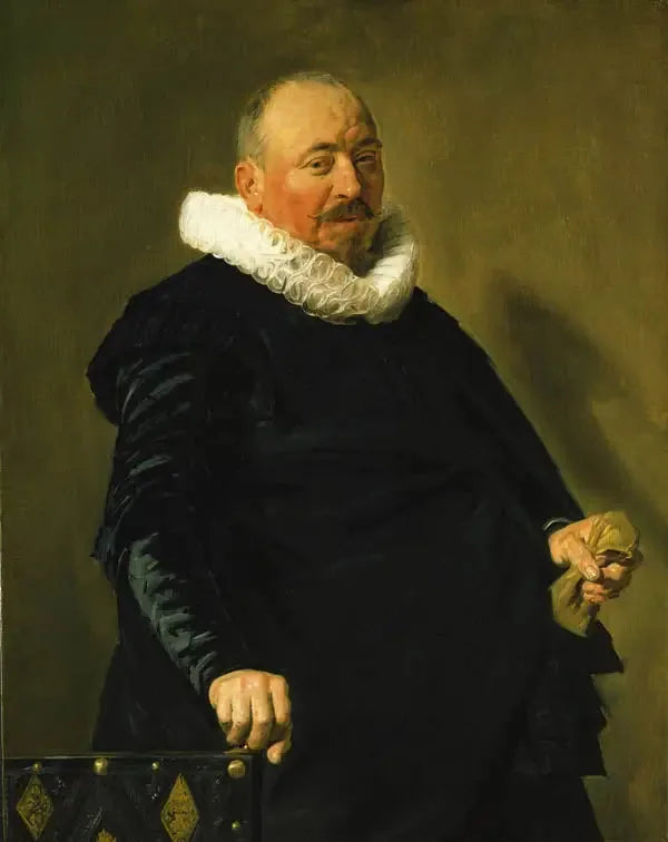 portræt af en ukendt mand - Frans Hals