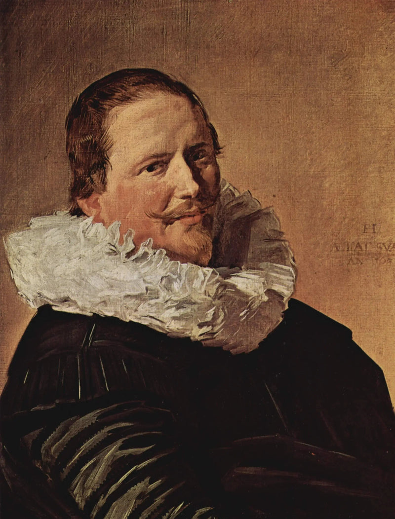 portræt af en ukendt mand - Frans Hals