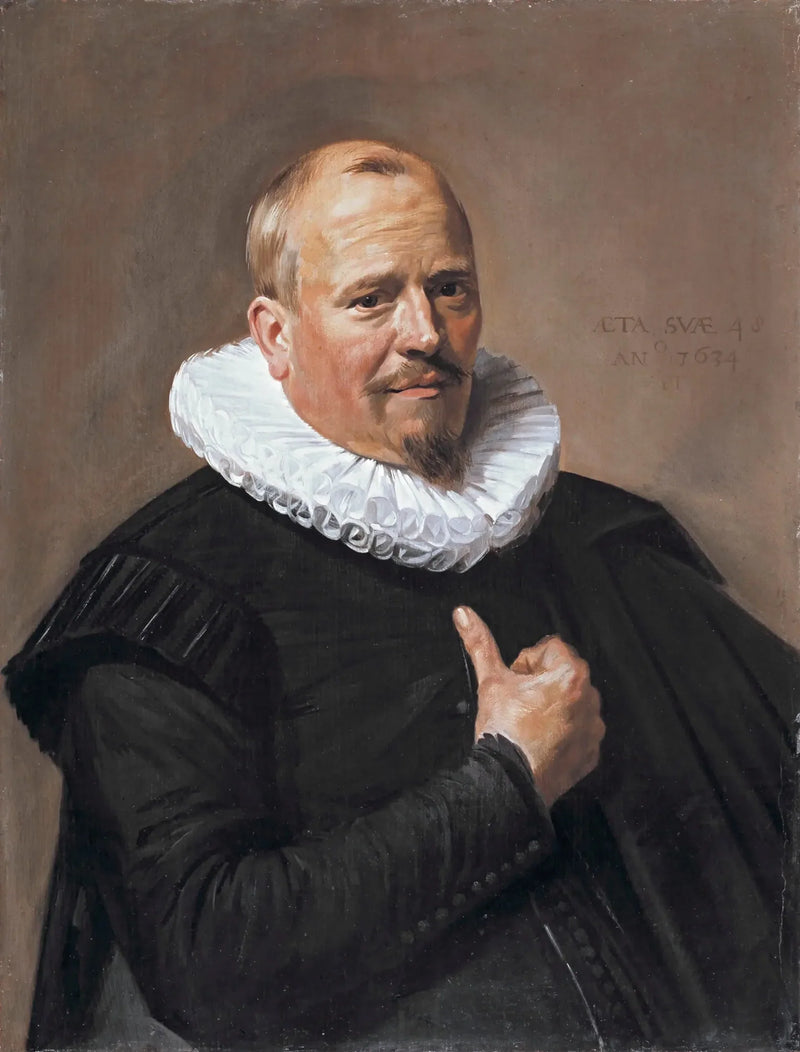 Portrait af en ukendt mand - Frans Hals