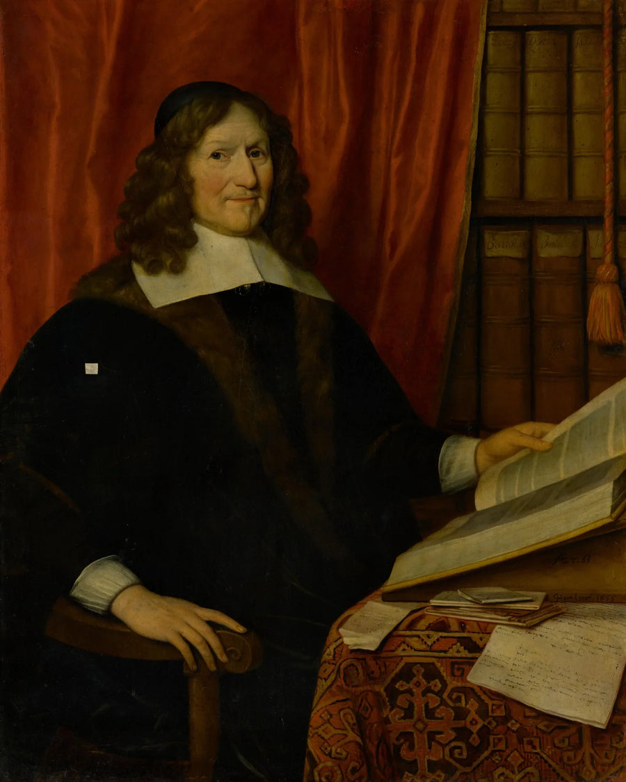 Portræt af en ukendt mand - Gerrit van Honthorst
