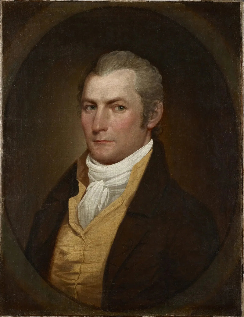 Portræt af en mand - John Trumbull