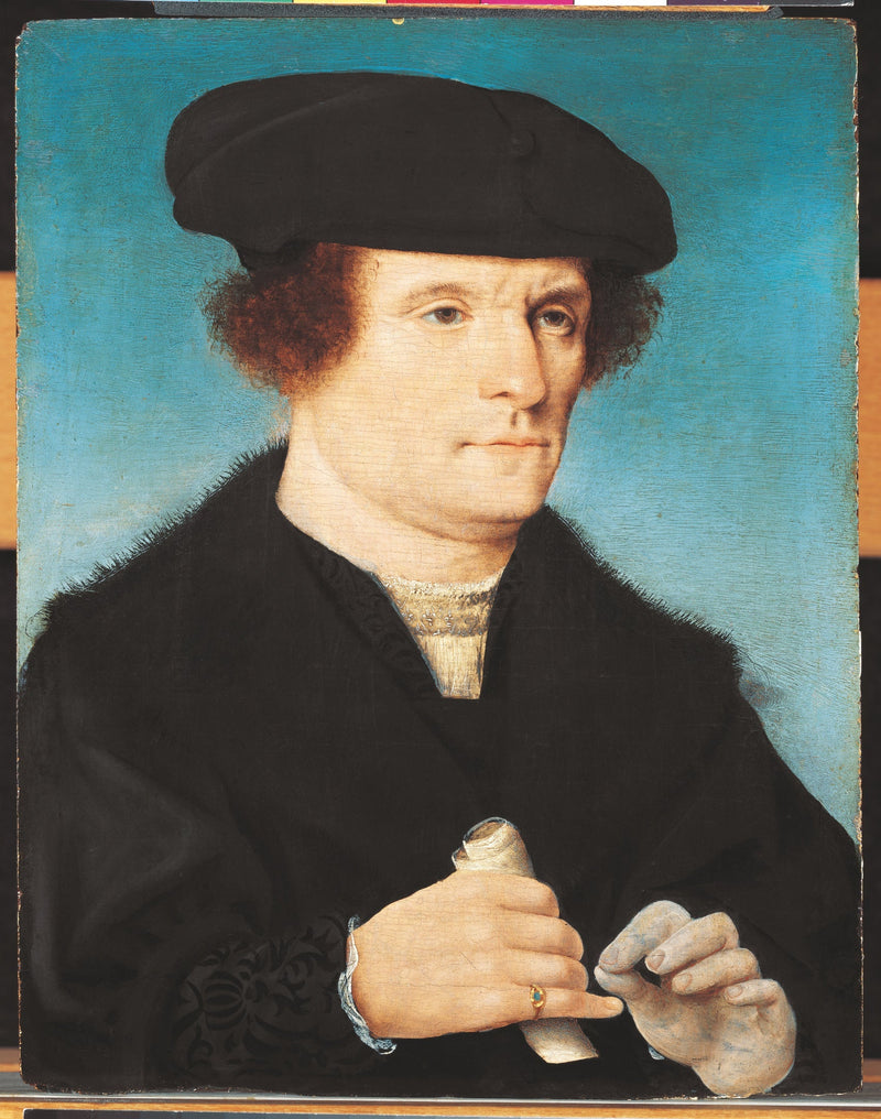 Portræt af en mand - Joos van Cleve