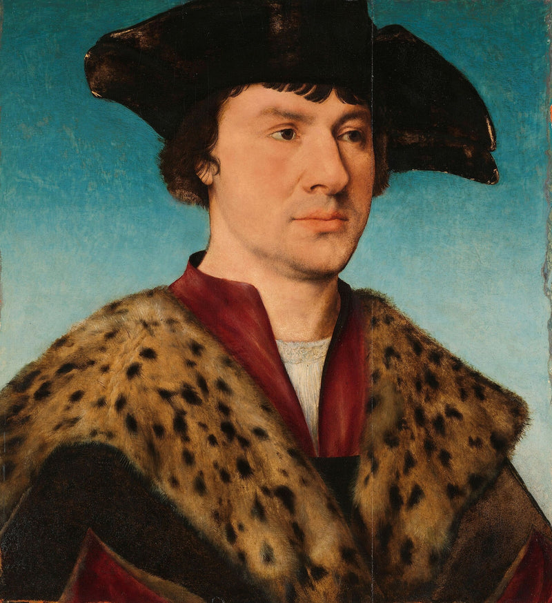 portræt af en mand - Joos van Cleve