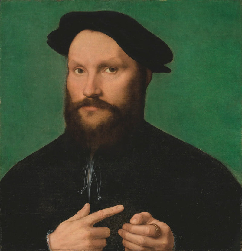 Portræt af en mand - Joos van Cleve