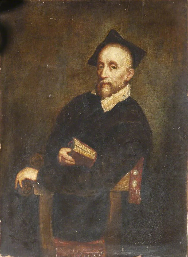 Portræt af en mand (« Titian's skolelærer ») - Giovanni Battista Moroni