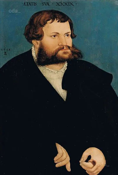 Portræt af en mand - Lucas Cranach den Ældre