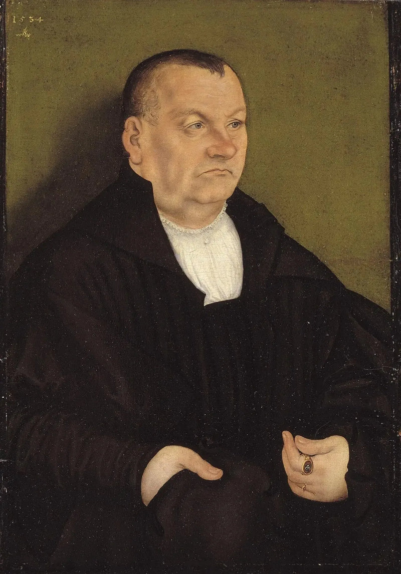 Portræt af en mand - Lucas Cranach den Ældre