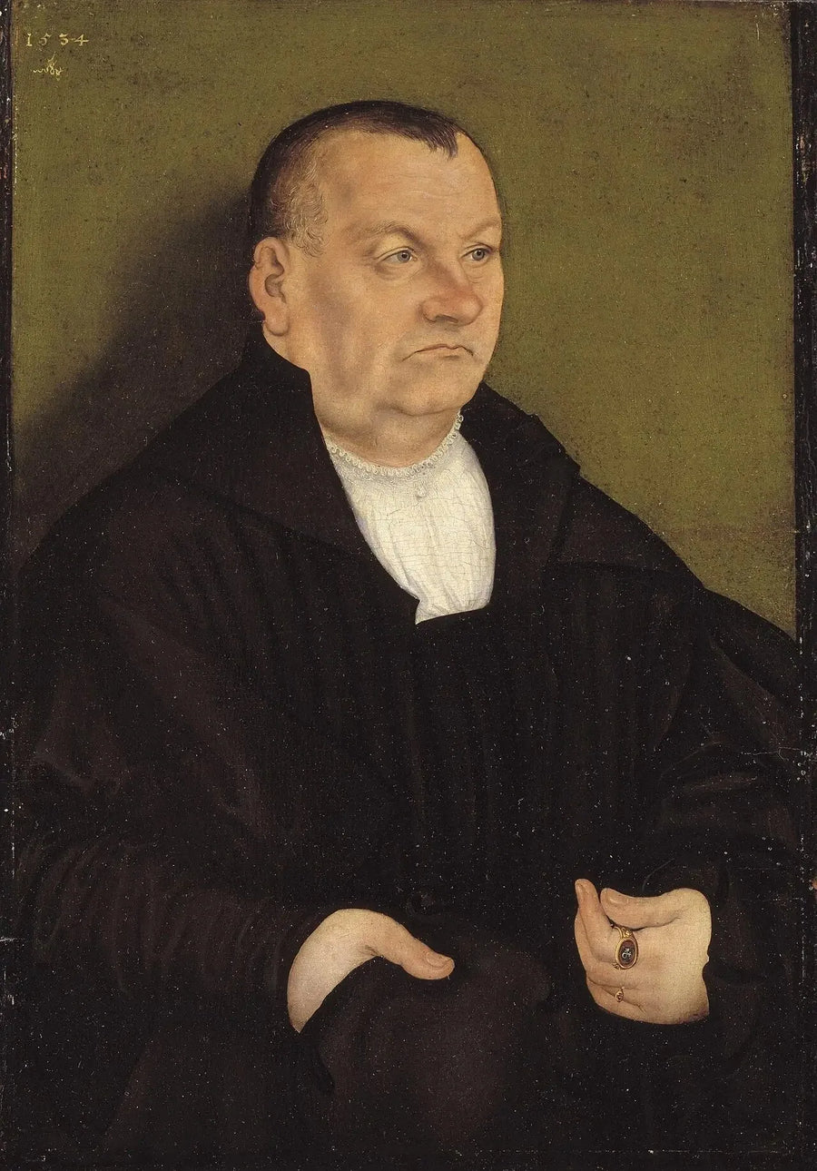 Portræt af en mand - Lucas Cranach den Ældre