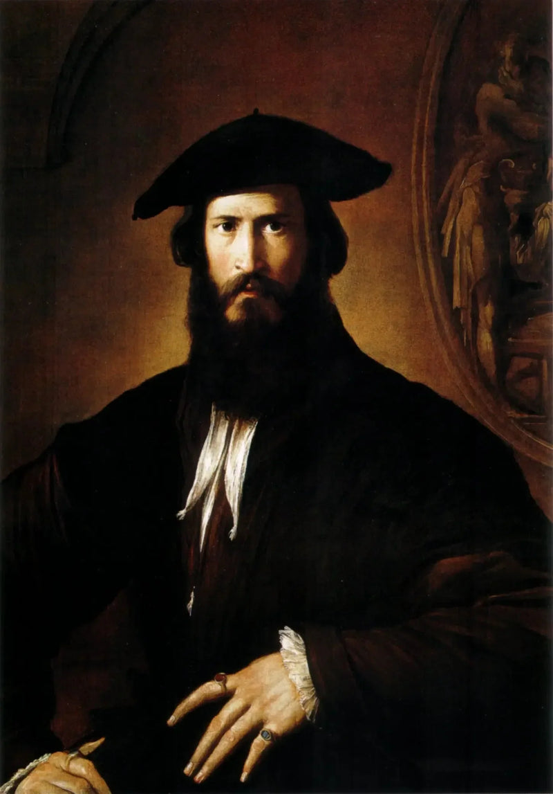 Portræt af en mand - Parmigianino