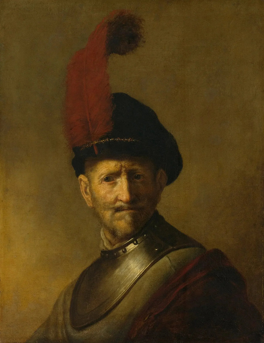 Portræt af en mand, måske Rembrandts far, Harmen Gerritsz van Rijn - Rembrandt