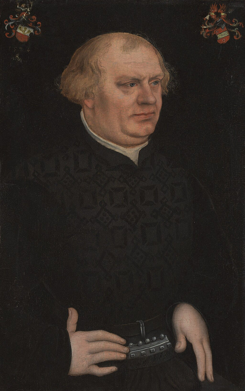 Portræt af en mand, sandsynligvis Johan Feige - Lucas Cranach den Ældre