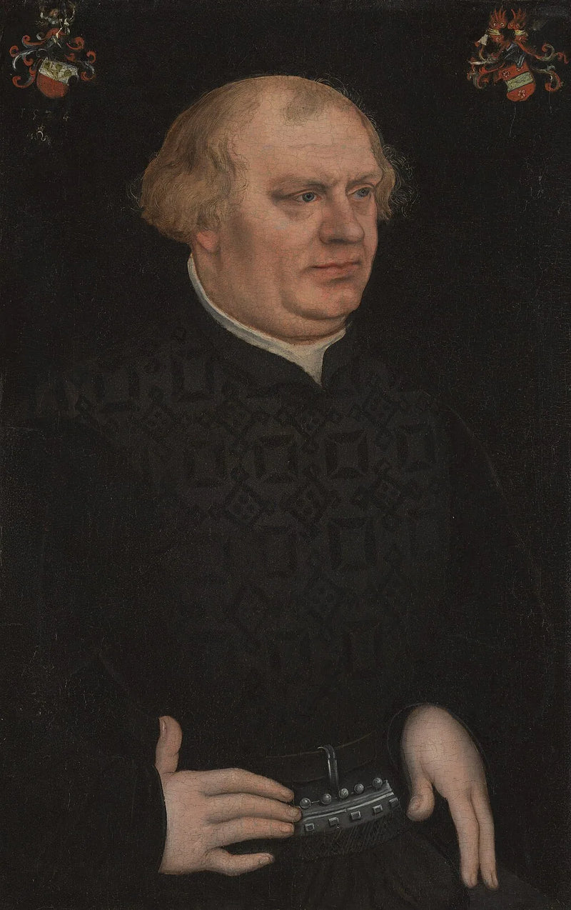 Portræt af en mand, sandsynligvis Johan Feige - Lucas Cranach den Ældre