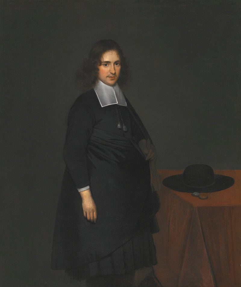 Portrait d'un homme (Spinoza ?) - Gerard ter Borch