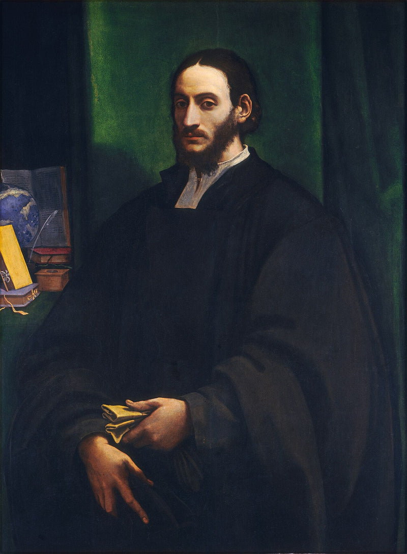 Portræt af en humanist - Sebastiano del Piombo