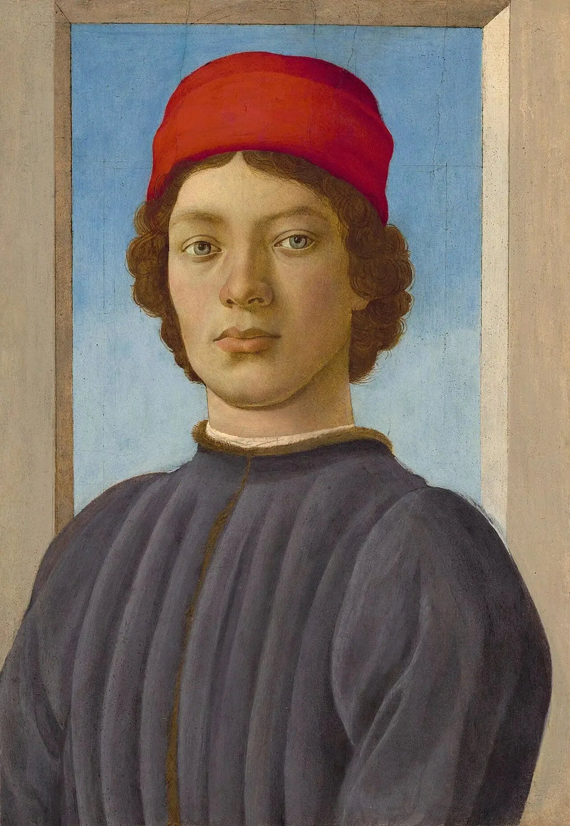 Portræt af en ung - Filippino Lippi