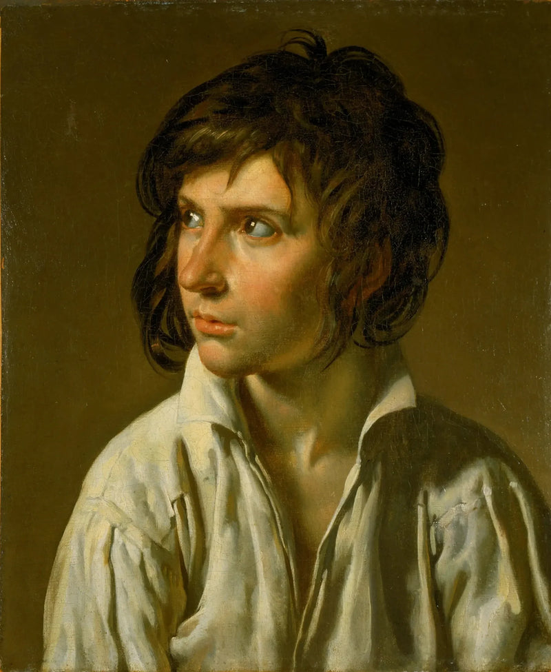 Portrait af en ung mand - Anne-Louis Girodet