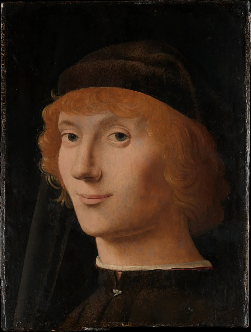 Portræt af en ung mand - Antonello de Messine