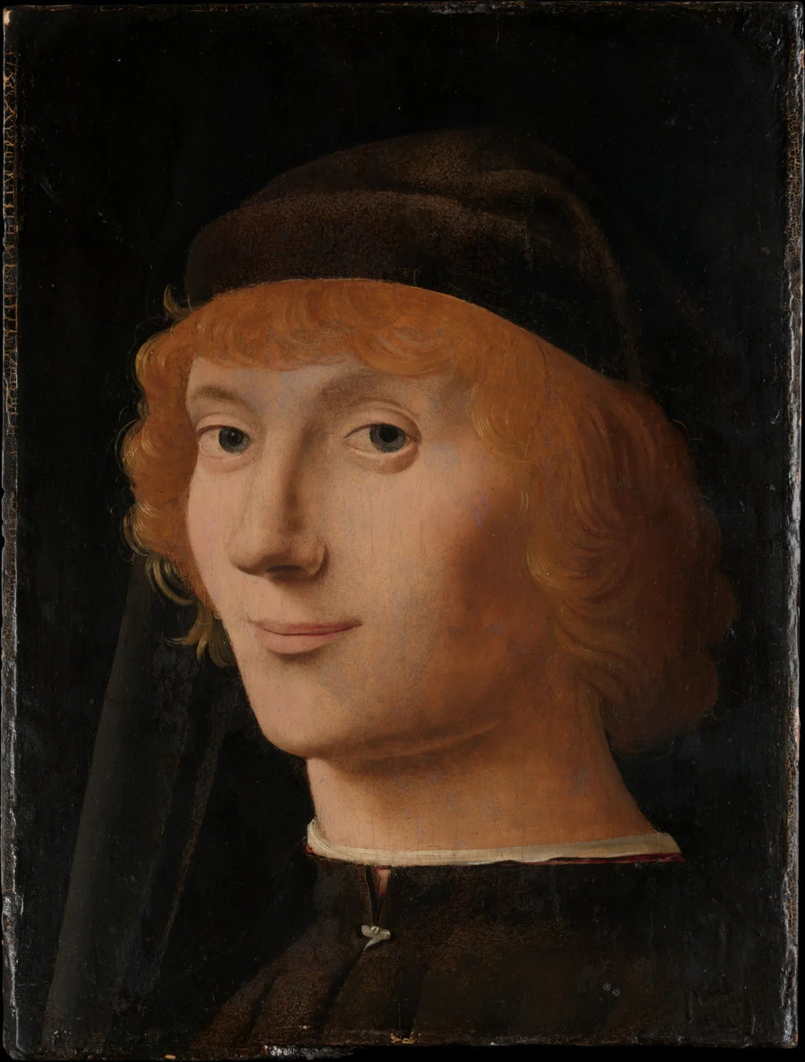 Portræt af en ung mand - Antonello de Messine