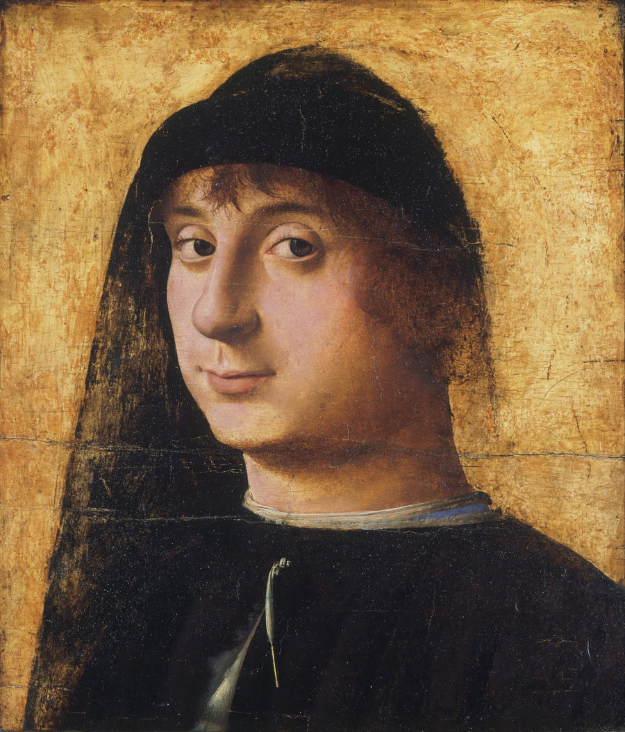 Portræt af en ung mand - Antonello de Messine