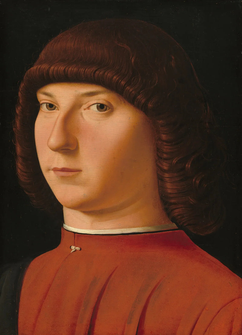 Portræt af en ung mand - Antonello de Messine