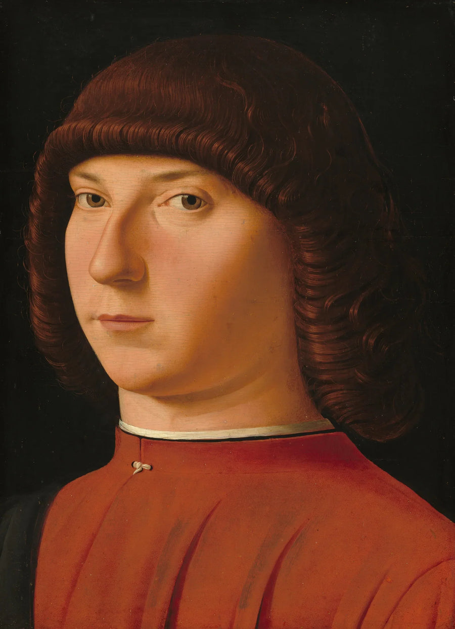 Portræt af en ung mand - Antonello de Messine