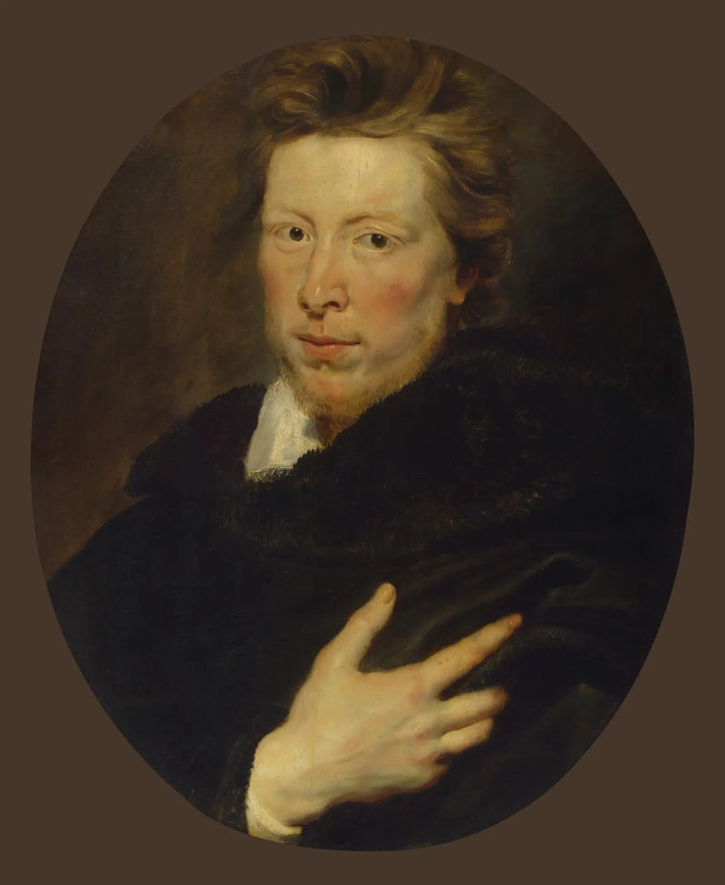 Portrait af en ung mand (Portrait af George Gaidge) - Peter Paul Rubens