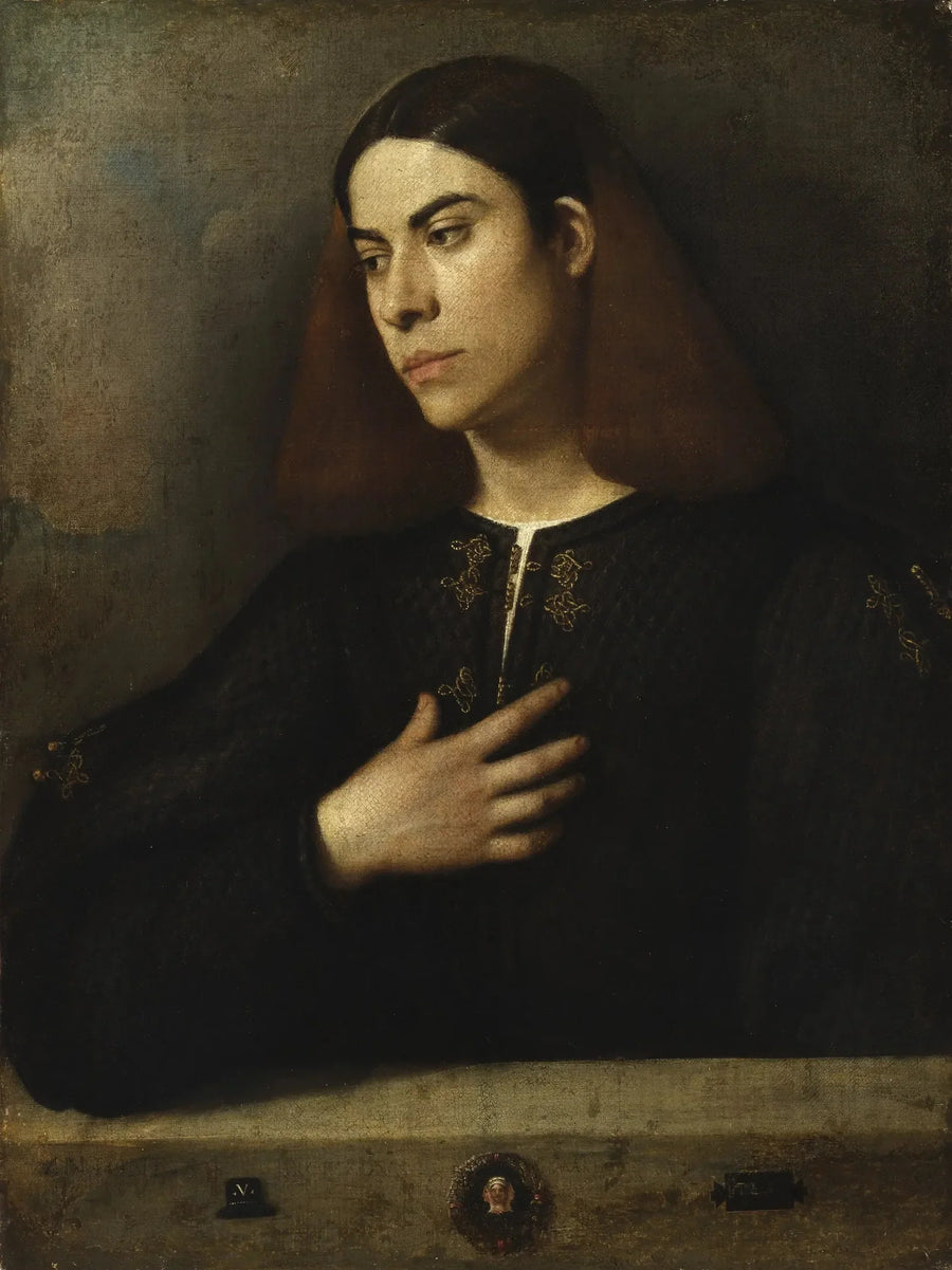 Portræt af en ung mand - Giorgione