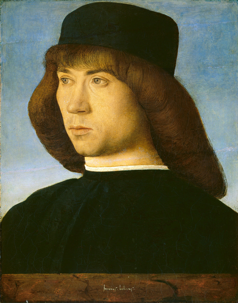 Portræt af en ung mand - Giovanni Bellini