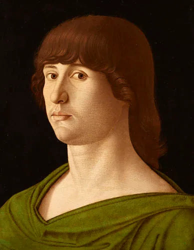 Portræt af en ung mand - Giovanni Bellini