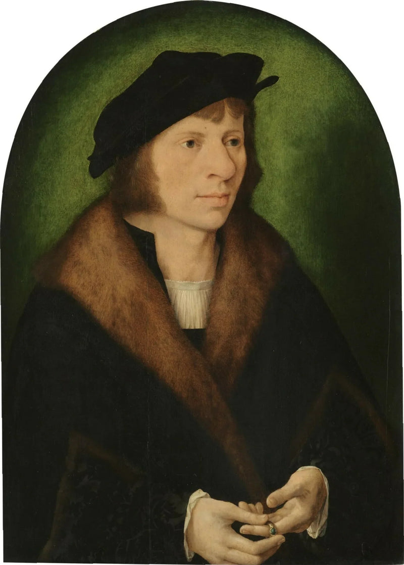 Portræt af en ung mand - Joos van Cleve