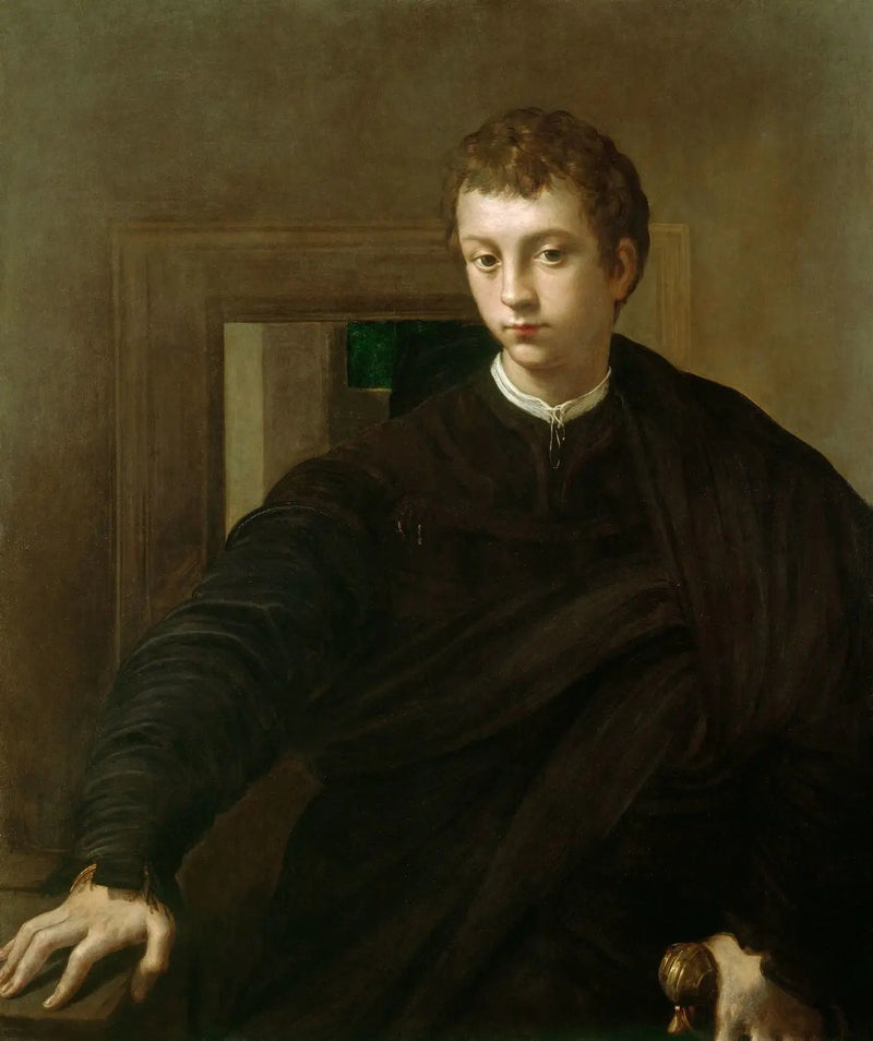 Portræt af en ung adelsmand - Parmigianino