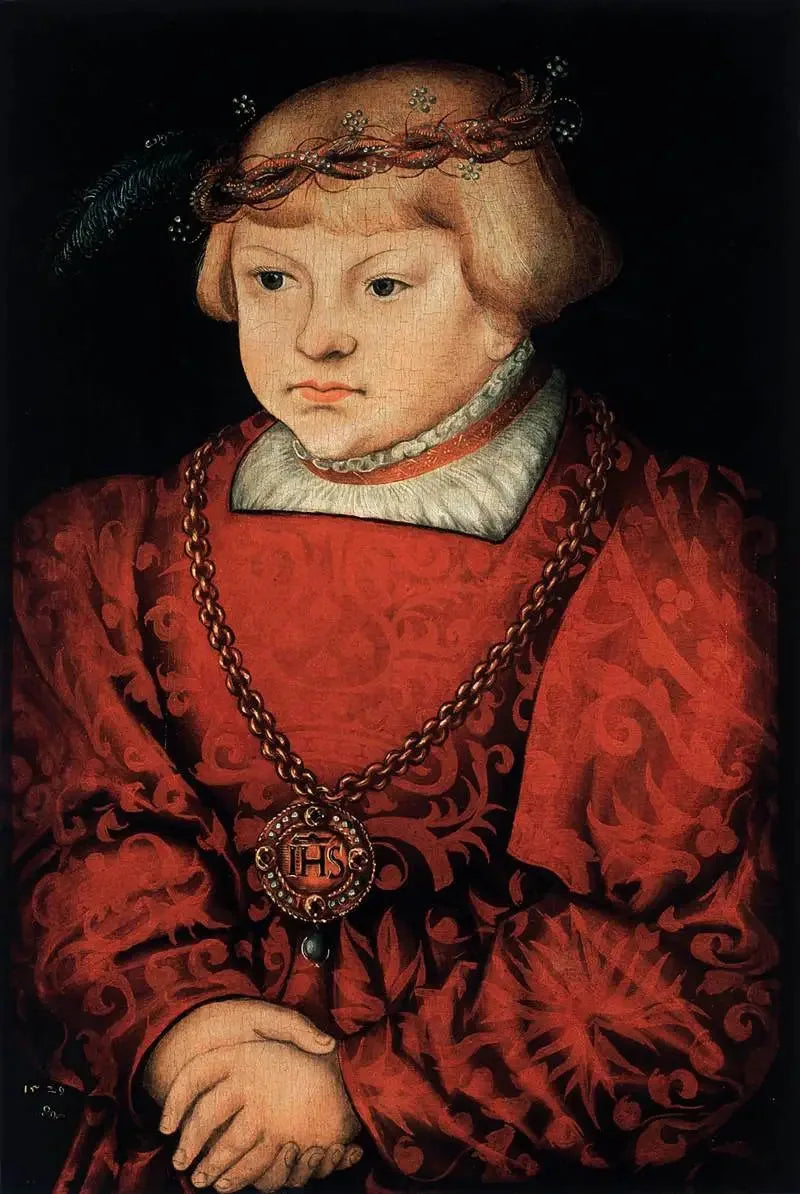 Portræt af en ung prins - Lucas Cranach den Ældre