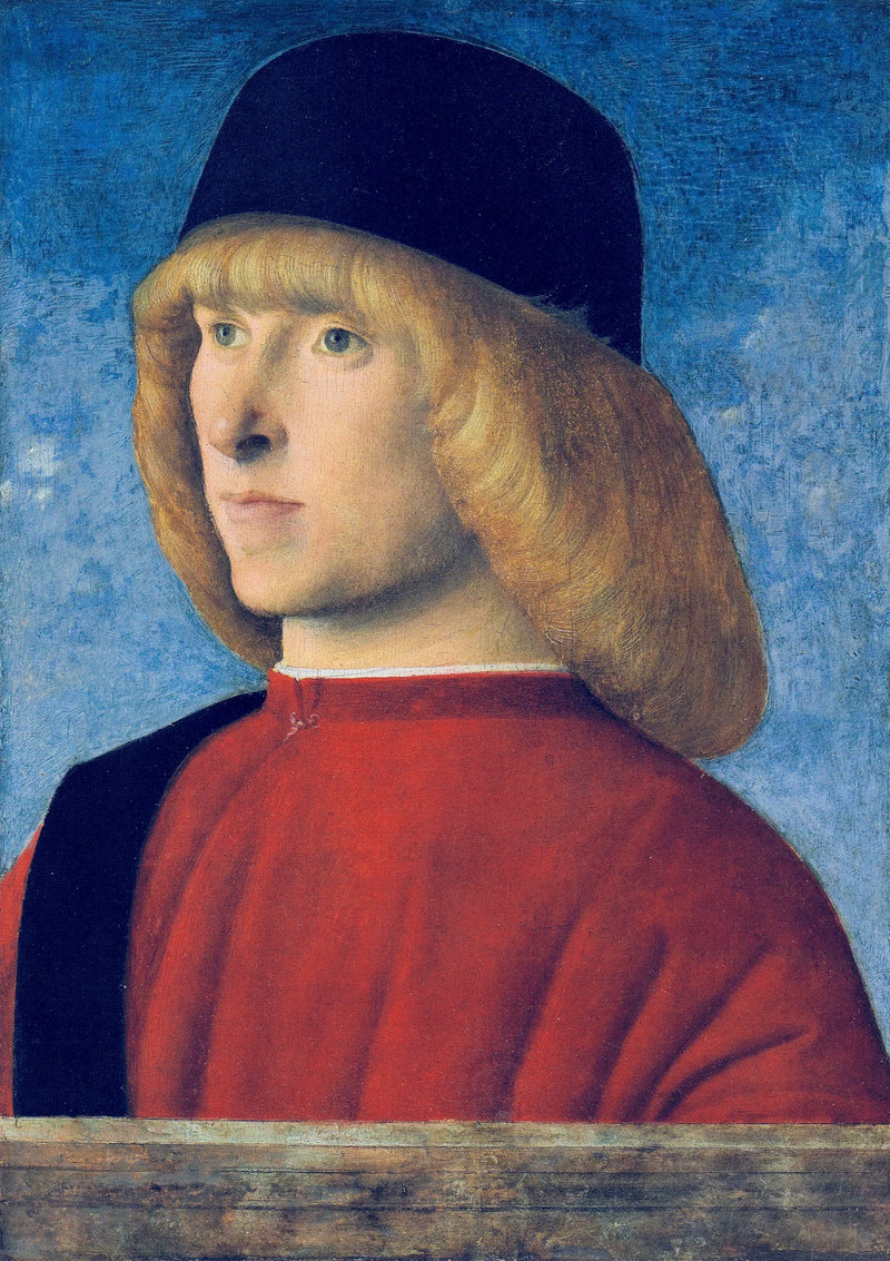 Portræt af en ung senator - Giovanni Bellini