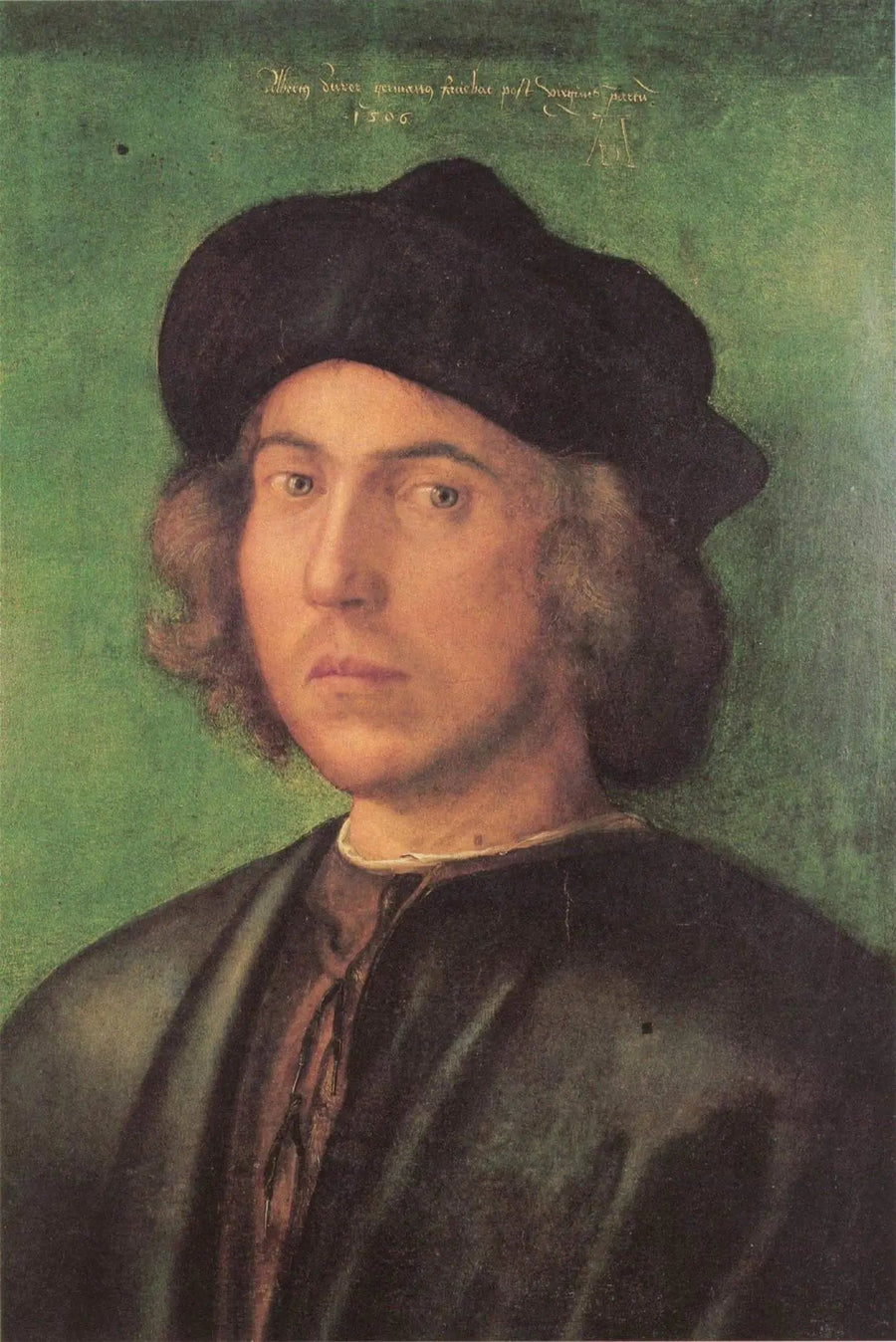 Portrait af en ung venetianer - Albrecht Dürer