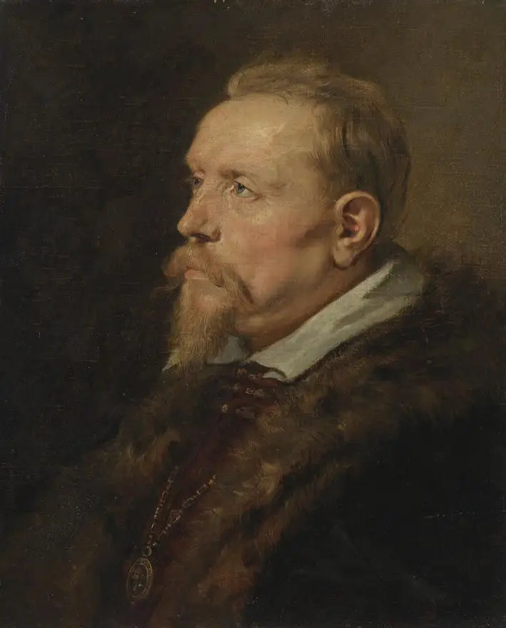 Portrait af et medlem af familien Van den Wijngaerd - Peter Paul Rubens
