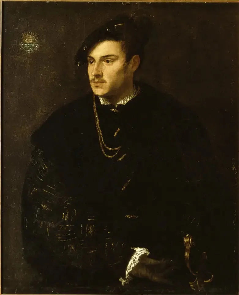 Portrait af et medlem af Farnèse-huset - Titian