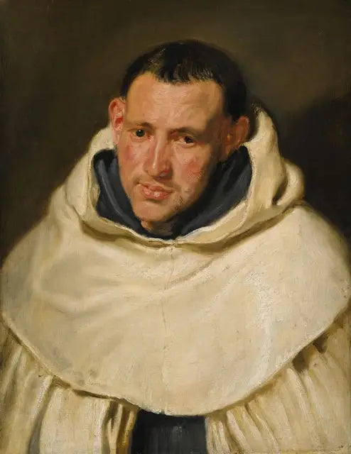 Portræt af en karmelittisk munk - Antoine van Dyck