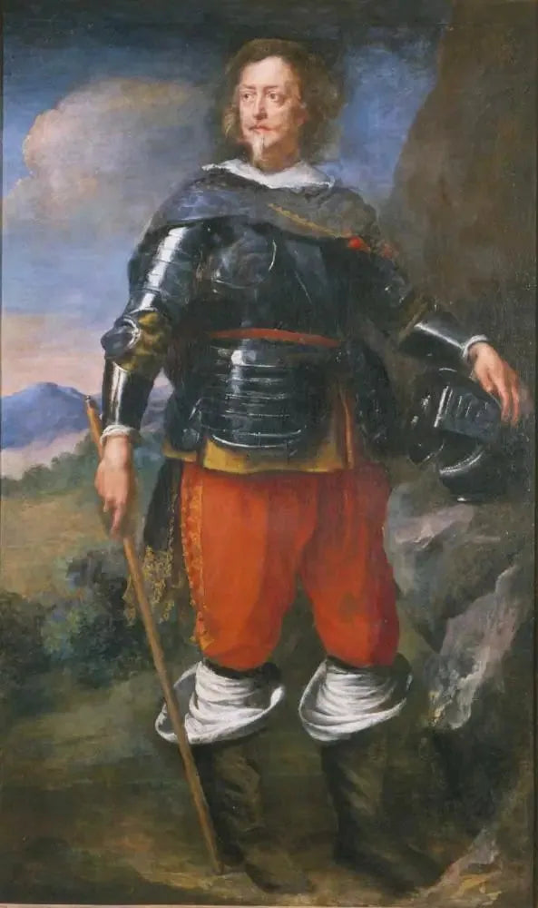 Portrait af en adel - Antoine van Dyck