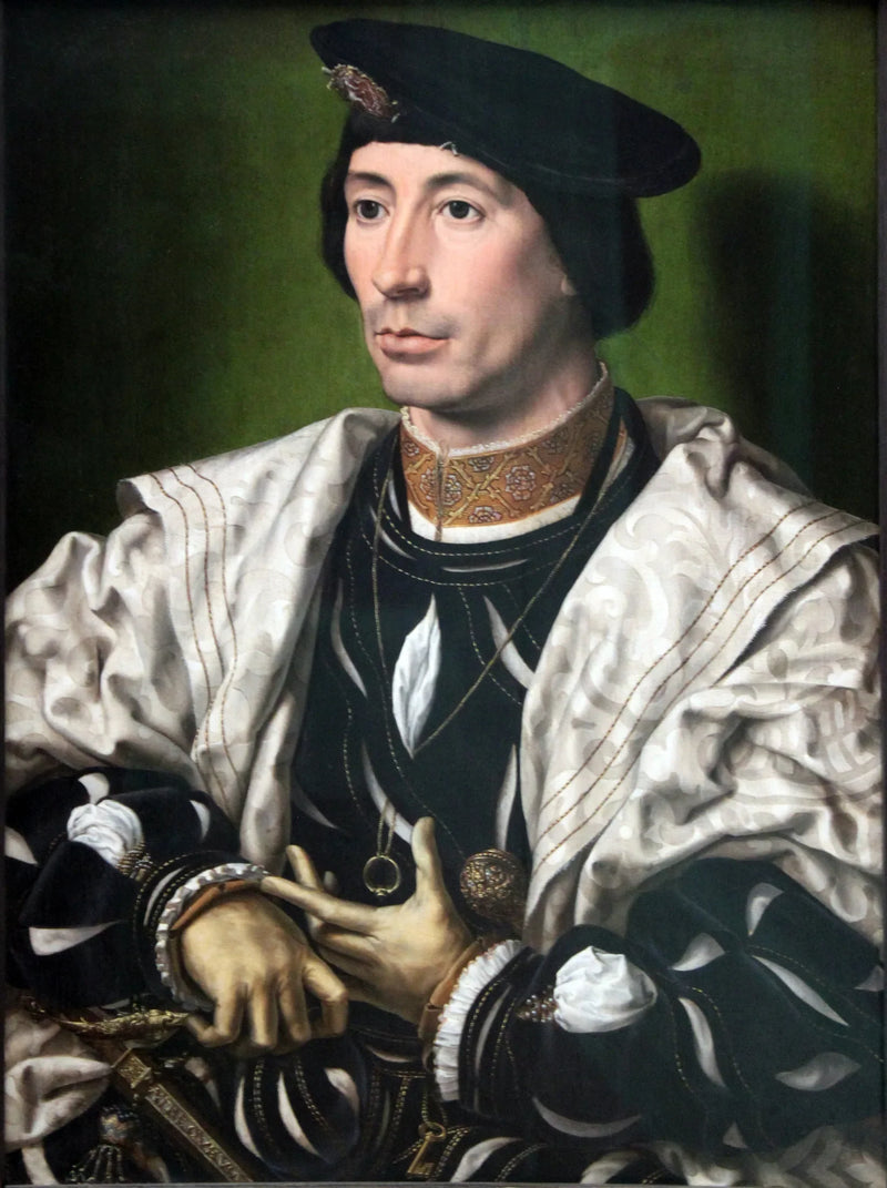 Portræt af en adelsmand - Jan Gossaert