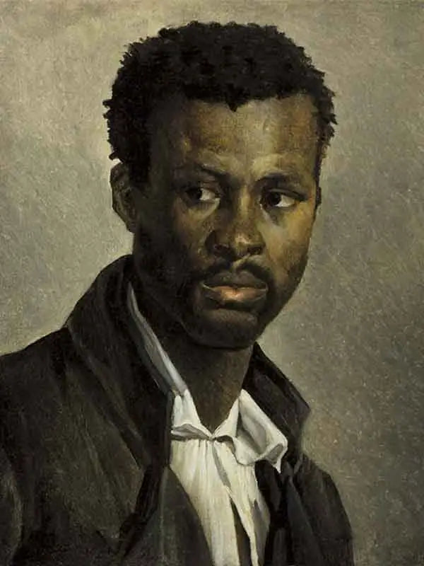 Portræt af en sort - Théodore Géricault