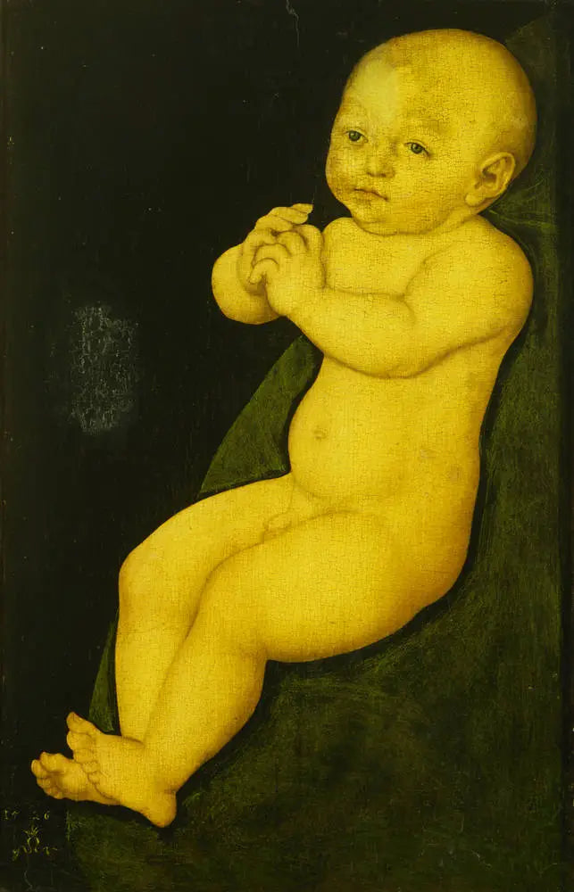 Portræt af en spædbarn - Lucas Cranach den Ældre